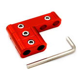 3PCS Aluminum Engine Spark Plug Wire Separator Divider Organizer Clamp Kit for 8mm 9mm 10mm_9